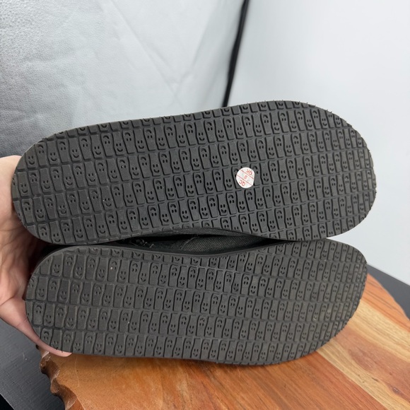 Sanuk Stevie Lace Up Canvas Boots Gray mid calf sz 9 - Picture 5 of 7